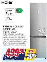 Haier - Frigorifero Combinato HDPW7620AN