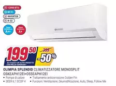 Olimpia -  splendid climatizzatore monosplit