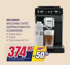 De Longhi - DeLonghi Macchina Caffe' Superautomatica ECAM45055G