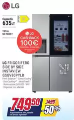 LG - Frigorifero Side By Side InstaView GSGY80PYLD