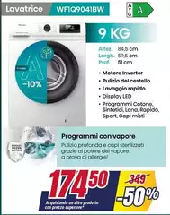 Lavatrice WFIQ9041BW