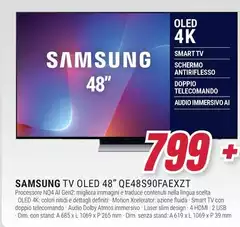 Samsung - Tv Oled 48" QE48S90FAEXZT