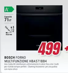 Bosch - Forno Multifunzione HBA571BB4 Bosch - Forno Multifunzione HBA571BB4