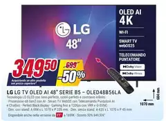 LG - Tv Oled Ai 48" Serie B5 - Oled48b56la