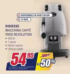 Didiesse - Macchina Caffé Frog Revolution