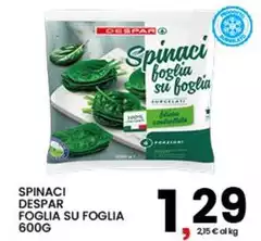 Despar - Spinaci Foglia Su Foglia