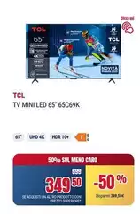 TCL - Tv Mini Led 65" 65C69K