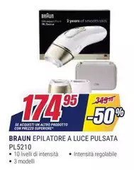 Braun - Epilatore A Luce Pulsata PL5210