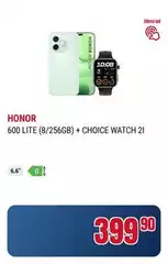 Honor - 600 Lite (8/256gb) + Choice Watch 2i