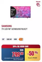 Samsung - Tv Led 98" UE98DU9070UXZT