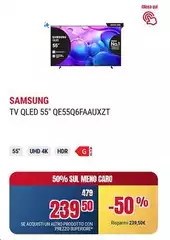Samsung - Tv Qled 55" QE55Q6FAUXZT