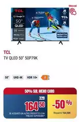 TCL - Tv Qled 50" 50P79K