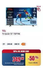 TCL - Tv Qled 75" 75P79K