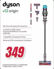 Dyson - V12 Origin 60 Minuti