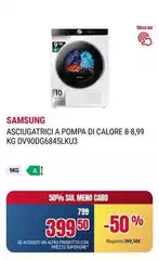 Samsung - Asciugatrici A Pompa Di Calore 8-8,99 Samsung - Asciugatrici A Pompa Di Calore 8-8,99