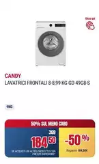 Candy - Lavatrice Frontali