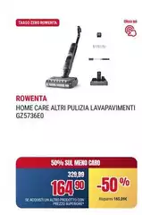 Rowenta - Home Care Altri Pulizia Lavapavimenti Gz5736e0