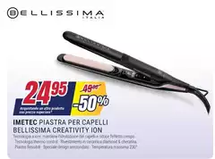 Imetec - Piastra Per Capelli Bellissima Creativity Ion