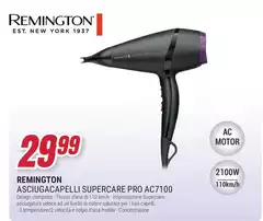 Remington - Asciugacapelli Supercare Pro Ac7100