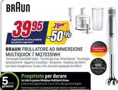 Braun - Multiquick Frullatore Ad Immersione