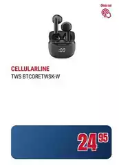 Cellularline -  Tws Btcoretwsk-w