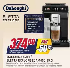 De Longhi - Macchina Caffè Explore Ecam450.55.G