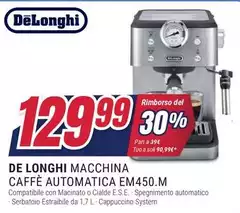 De Longhi - Macchina Caffè Automatica EM450.M
