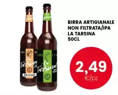 Birra Artigianale Non Filtrata/Ipa Birra Artigianale Non Filtrata/Ipa