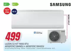 Samsung - Kit 9000 Btu AR50F09C 1BHNU + AR50F09C 1BHXEU