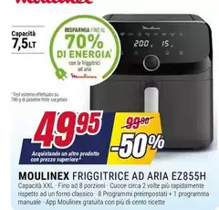 Moulinex - Friggitrice Ad Aria EZ855H