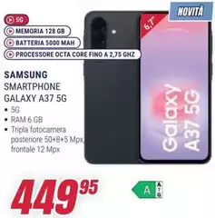 Samsung - Smartphone Galaxy A37 5G