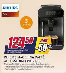 Philips - Macchina Caffè Automatica Ep0820/00