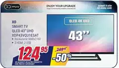 Enjoy - Smart Tv Qled 43" Uhd Xdp43vqulesat Enjoy - Smart Tv Qled 43" Uhd Xdp43vqulesat