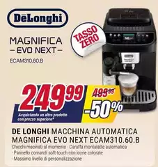 De Longhi -  Automatica Magnifica Evo Next ECAM310.60.B