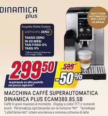 Macchina Caffè Superautomatica ECAM380.85.SB