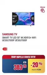Samsung - Smart Tv Led 50" 4k Hdr10+ Wifi UE50U7009F UE50U7009F Samsung - Smart Tv Led 50" 4k Hdr10+ Wifi UE50U7009F UE50U7009F