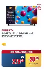Philips - Smart Tv Led 32" Fhd Amblight 32PFS6900 Philips - Smart Tv Led 32" Fhd Amblight 32PFS6900