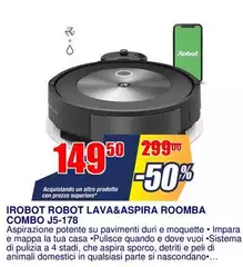 iRobot - Robot Robot Lava&Aspira Roomba Combo J5-178