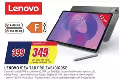 Lenovo - Idea Tab Pro ZAE40020SE