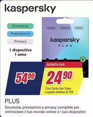 Kaspersky lab - 1 Dispositivo 1 Anno