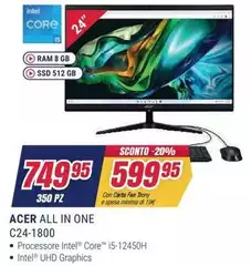 Acer - All In One C24-1800