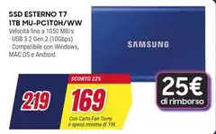 Samsung - Ssd Esterno T7