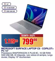 Microsoft - Surface Laptop C8-Copilot+ Pc 13" Microsoft - Surface Laptop C8-Copilot+ Pc 13"