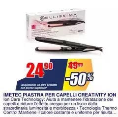 Imetec - Piastra Per Capelli Creativity Ion Imetec - Piastra Per Capelli Creativity Ion