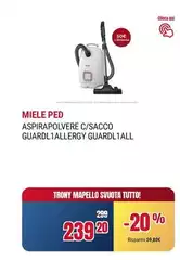 Miele - Aspirapolvere C/Sacco Guardl 1 Allergy Guardl 1 All Miele - Aspirapolvere C/Sacco Guardl 1 Allergy Guardl 1 All