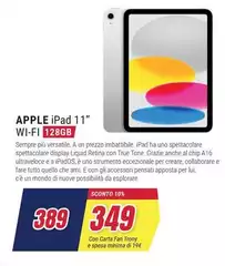 Apple - Ipad 11" Wi-fi 128gb