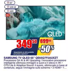 Samsung - TV QE65Q7F5AUXZT