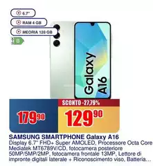 Samsung - Smartphone Galaxy A16