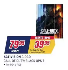 Activision - Call Of Duty: Black Ops 7