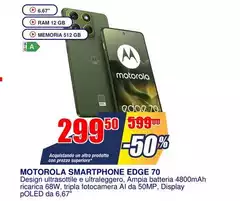 Motorola - Smartphone Edge 70